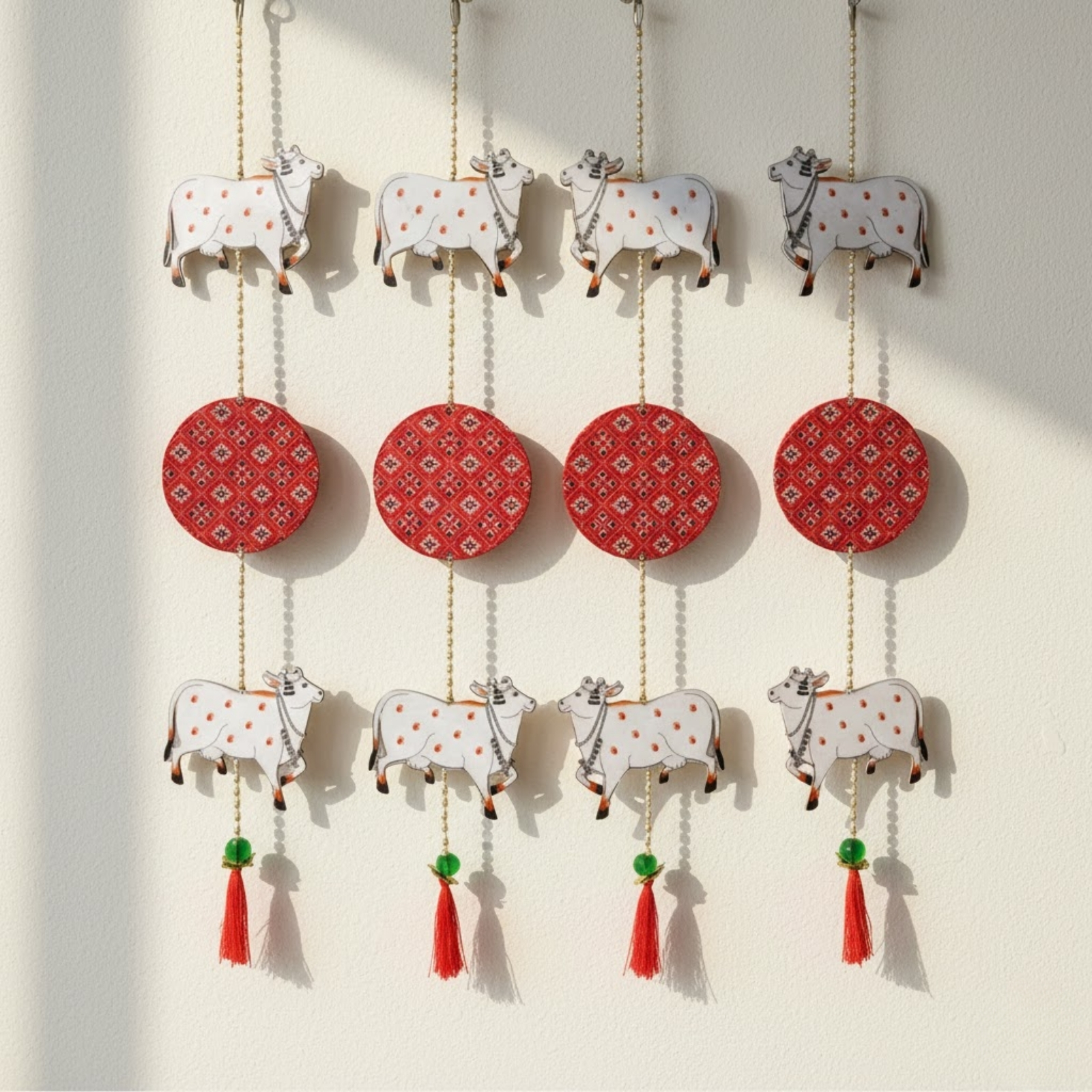 Designer Yarn Wall Hanging (2) Designer Yarn Wall Hanging - Image 1