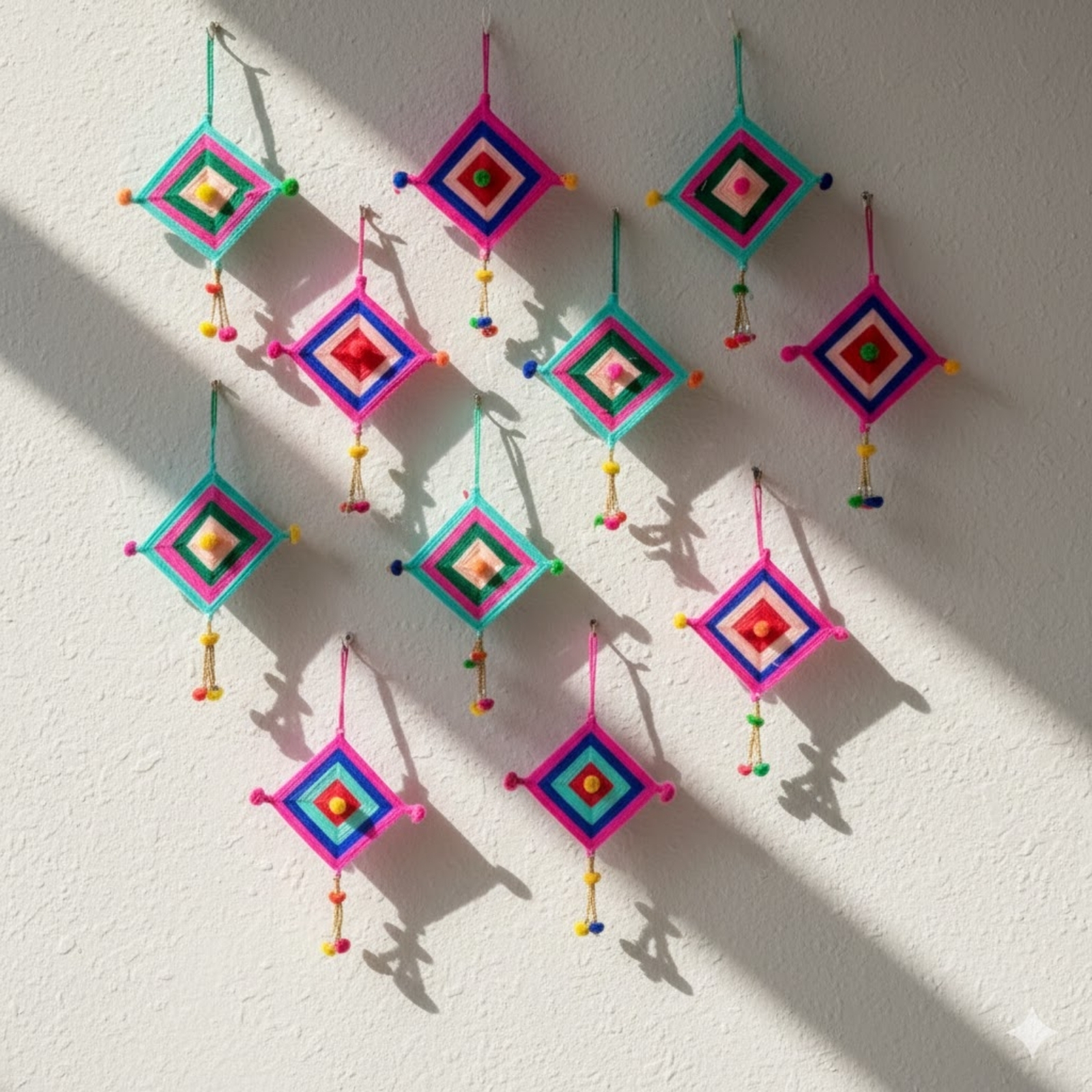 Premium Woven Wall Accent (2) Premium Woven Wall Accent - Image 1